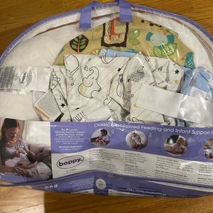 Used boppy with 3 pillow cases